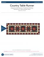 Country Table Runner by Heidi Pridemore 